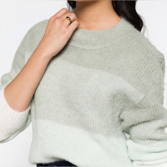 SOLD! FINAL price drop!! NWT Free People Autumn Sky Color Block Pullover - Picture 2 of 4